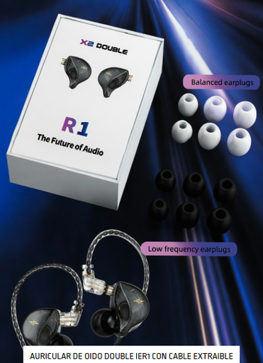 [IER1] IN EAR X2DOUBLE R1