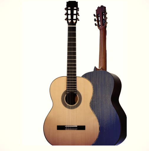 [MM4 BRILLO] GUITARRA CLASICA JOSE RINCON MM4 BRILLO TODA MACIZA CON FONDO CAOBA                                                                                                                                                                                                                                                             E RINCON MM4 BRILLO TODA MACIZA