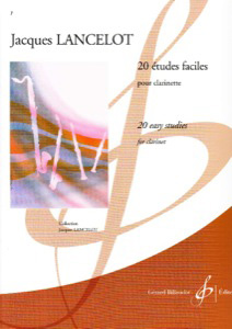 [9790043013624] 20 ETUDES FACILES POUR CLARINETTE