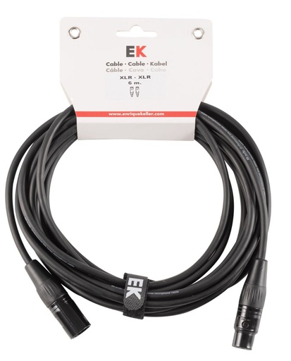 [8436032369266] CABLE EK 6M NXX0016 NEUTRIK XLR M - XLR F