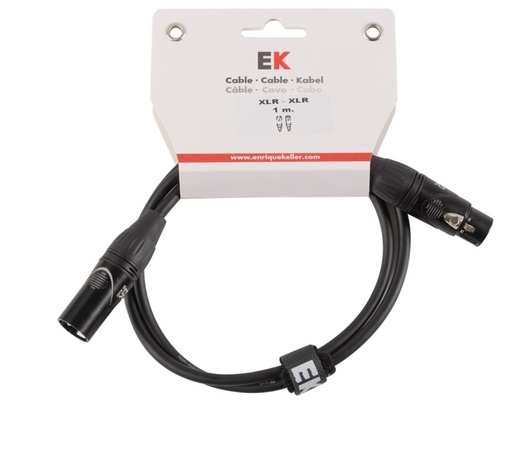 [8436032369372] CABLE EK AUDIO XLR/XLR 6M PXX0016