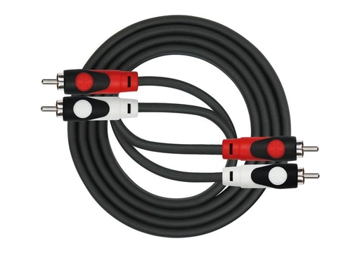 [665895716537] CABLE KIRLIN 3M A-402G/BK 2RCA-2RCA