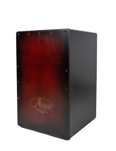 [CAJOPERALZ023] CAJON ALCAZAR RUMBA 2.0 ROJO